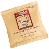 Review Custom Culinary  / Custom Culinary Americana Au Jus (PanRoast Gravy) Mix, 4-Ounce Pouches (Pack of 24)