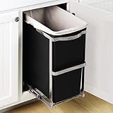 simplehuman Under-Counter Trash Can, Pull Out, 8 Gallons