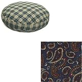 O'Donnell Original Snoozer Round Pillow Dog Bed (Paisley, Large: 43in)