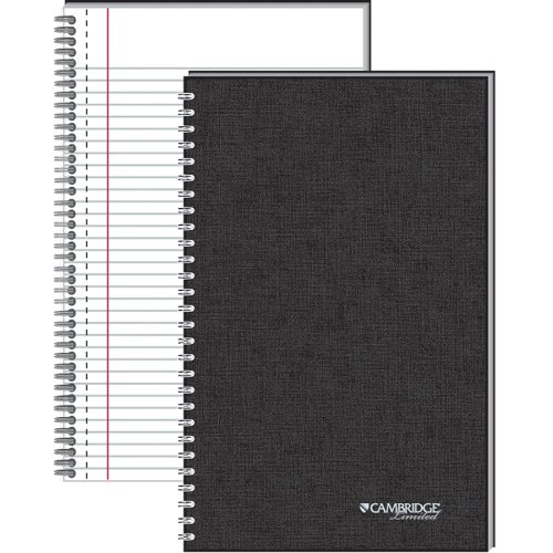 Mead Cambridge Wirebound Business Notebook, Legal Rule, 6 5/8 x 9 1/2 Inches, White, 80 Sheets per Pad (06672) Mead Cambridge Wirebound Business Notebook, Legal Rule, 6 5/8 x 9 1/2 Inches, White, 80 Sheets per Pad (06672)