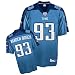 Kyle Vanden Bosch Jersey: Reebok Light Blue Replica #93 Tennessee Titans Jersey - Small