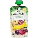 Gerber Organic 3rd Foods Fruits - Bananas Beets & Pomegranate - 4.23 oz - 6 pk