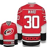 WARD 30 Carolina Hurricanes Reebok Premier Home NHL Hockey Jersey (NHLPA Certified Custom Sewn Authentic Twill)