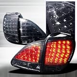 01-03 Lexus RX300 Led Tail Lights Gunmetal