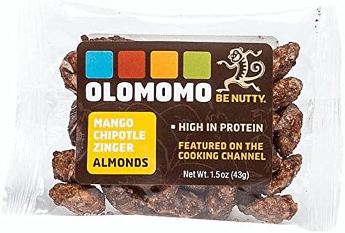 Olomomo Nut Co Mango Chipotle Almonds 1.5 oz