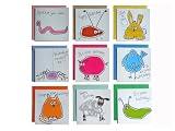 Animal Birthday card pack (9 x cards)