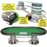 Deluxe 96 inch Holdem Green Felt