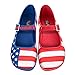 Hot Chocolate Design Chocolaticas USA Women's Mary Jane Flat Multicoloured HCD 35