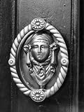 Antique Knocker Hangs on a Colonial Door in Annapolis Photographic Poster Print by Edwin L. Wisherd, 18x24