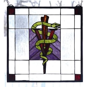 18 Inch W X 18 Inch H We Love Pets Window Windows by Meyda