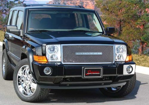 Jeep Commander 2006 E&G Classic Stainless Steel Heavy Mesh Gille