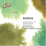Brahms: Symphonies Nos. 1-4; Double Concerto; Serenade No. 2