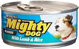 Mighty Dog Classic with Lamb & Rice Dinner, 5.5-Ounce Cans (Pack of 24)