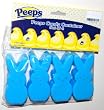 Peeps Novelty Candy Container, Set of 4, Blue Bunnies (1 Set)