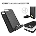 iPhone 8 Case, iPhone 7 Wallet Case, AnsTOP Kickstand Case Cover with Card Slot Holder for Apple iPhone 8 / iPhone 7 4.7 inch - Black