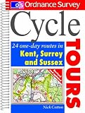 Books : Cycle Tours: 24 One-day Routes in Kent, Surrey, Sussex (Ordnance Survey Cycle Tours)