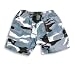 Third Party New : Charlie Rocket - Baby Boys Camoflague Print Short, Blue, Black (Size 6-12Months)