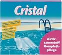 Royalbeach Aktivsauerstoff-Komplettpflege f&uuml;r Pools aus der Serie CRISTAL , Kartongr&ouml;&szlig;e 22x18x6cm