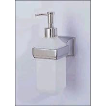 American Standard 2555.051.099 Polished Brass Town Square Wall Mounted Frosted Glass Soap Dispenser From The Town Square Collection 2555.051