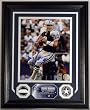 2007 Highland Mint - Tony Romo Autographed Photo Mint with two Silver Coins - Dallas Cowboys Superstar Quarterback - Limited Edtiion - Serial #d to 99!