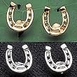 Equestrian Horseshoe Earrings