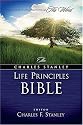The Charles F. Stanley Life Principles Bible (NKJV, Burgundy Bonded Leather)