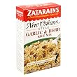 Zatarain's New Orleans Style Garlic & Herb Rice Mix, 8-Ounce Boxes (Pack of 12)