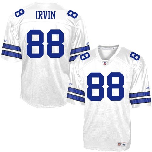 Reebok Dallas Cowboys Legends Michael Irvin Replica White Jersey Large