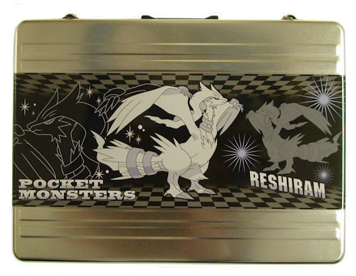 Pokemon Metal Storage Case Reshiram Zekrom