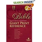 HCSB Giant Print Reference Bible by  Holman Bible Editorial Staff