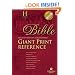 HCSB Giant Print Reference Bible (Burgundy)