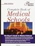 Complete Book of Medical Schools, 2002 Edition (Princeton Review: Best Medical Schools)