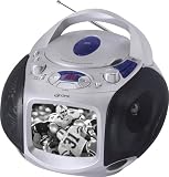 GPX Weather X TVB544 5 inch Black & White TV with CD Player and AM/FM Weatherband Radio