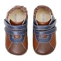 Robeez Tredz Toddler Boy Shoes Dylan H&l Brown