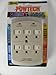 6 Outlet Surge Protector Wall Tap w/ 2 USB Ports - 900 Joules