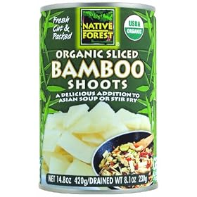 Native Forest Organic Bamboo Shoots, Sliced, 14.8-Ounce Cans (Pack of 6)