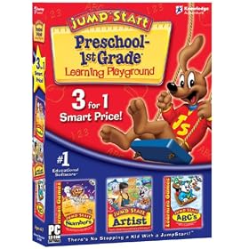 JumpStart Preschool-1st Grade Learning Playground (Numbers - Artist - ABC's)