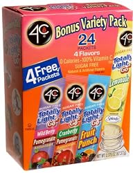 4C Totally Light To Go Bonus Variety Pack, 4 Flavors, 24-Count Boxes (Pack of 3)