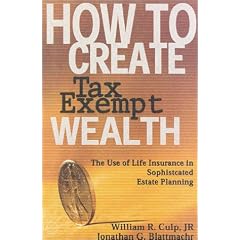 How to Creeate Tax-Exempt Wealth: The Use of Life Insurance in Sophisticated Estate Planning