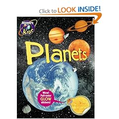 PLANETS, Glow-in-the-Dark Sticker Book (Glow in the Dark Sticker Books)