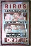 Blechschild Nostalgieschild - 20 x 30 cm schwere Qualität: Bird´s Home Specialties Baking Custard Powder