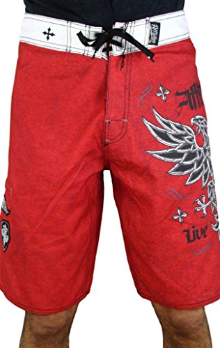 Affliction Royale Rust Boardshorts