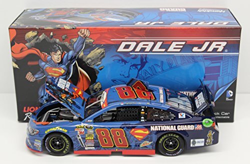 Lionel Racing Dale Earnhardt JR #88 National Guard/Superman 2014 Chevrolet SS NASCAR ARC HOTO Diecast Car (1:24 Scale)