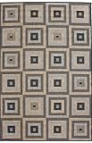 NEW Area Rug Indoor/Outdoor Brown 5x8 Cubes Block