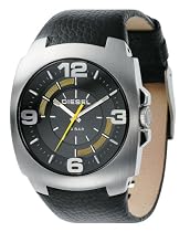 Diesel Gents Leather Strap Watch - DZ1109