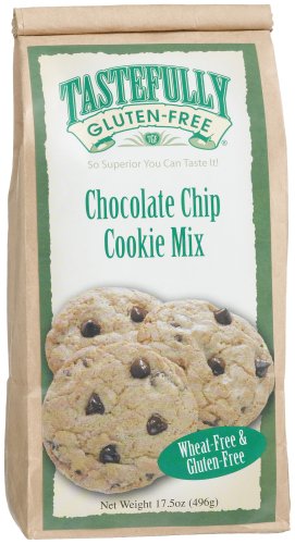 Tastefully Gluten Free Chocolate Chip Cookie Mix, 17.5-Ounce Bags (Pack of 6) by Tastefully Gluten Free