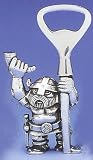 Viking Vikingene Bottle Opener - Solid Heavy Pewter