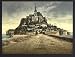 South front from the dike, Mont St. Michel, France wall sized print (photochrom) photochrome measured in inches 18x24