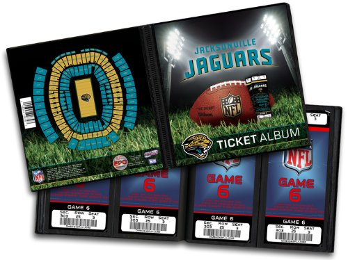 NFL Jacksonville Jaguars Ticket Album