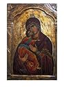 Religious Icon, Meteora, Greece Religion & Philosophy Photographic Poster Print by Dave Bartruff, 24x32
